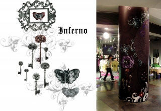 Y-walls Design_Beatrice Garden_Interior Design_Interiors_Hongkong_Art Installation_prints_retail design