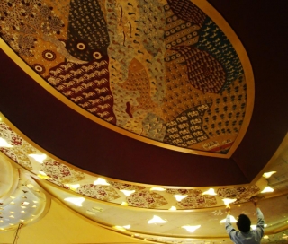 Y-walls Design_Ruby Ceiling_Interiors_Interior Design_Art Installation_India